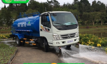 Dịch vụ cho thuê xe bồn chở nước sạch sinh hoạt giá tốt, chất lượng