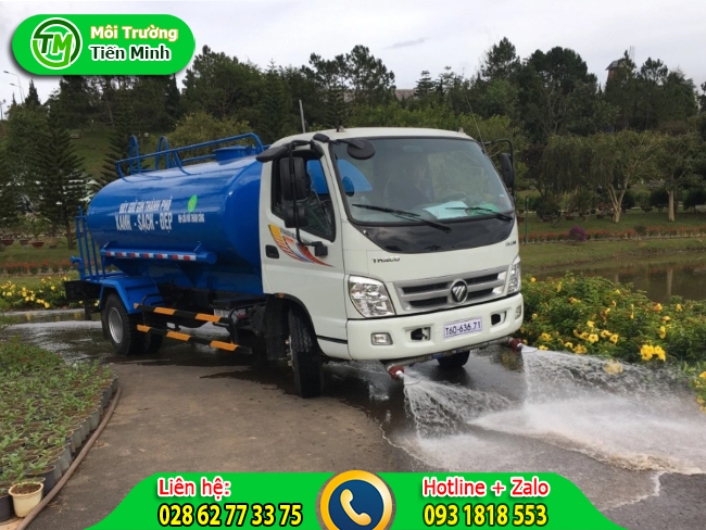 Cho thuê xe rửa đường An Giang