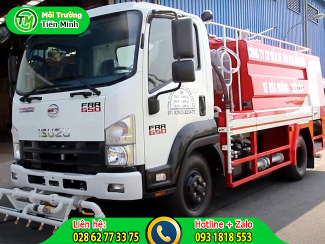 Cho thuê xe bồn tưới cây