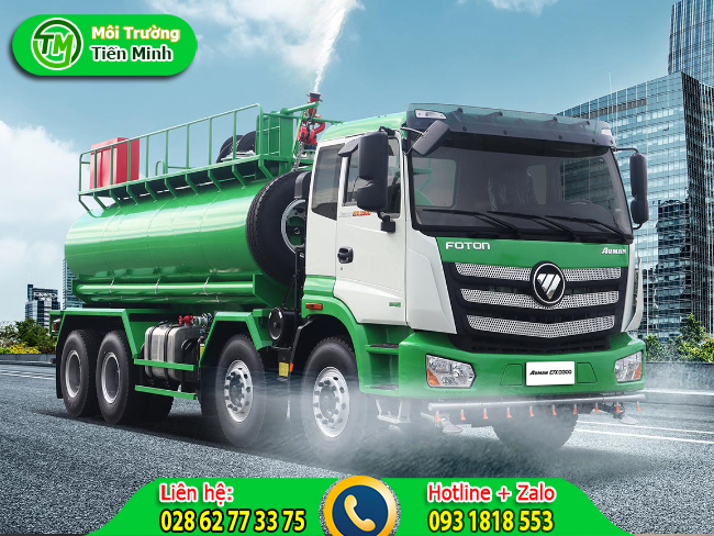 Cho thuê xe bồn tưới cây