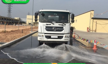 Cho thuê xe rửa đường Trà Vinh giá tốt, uy tín