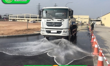 Cho thuê xe rửa đường Tiền Giang giá tốt, uy tín