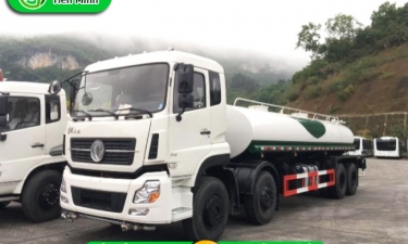 Cho thuê xe chở nước sạch Long An giá rẻ, uy tín